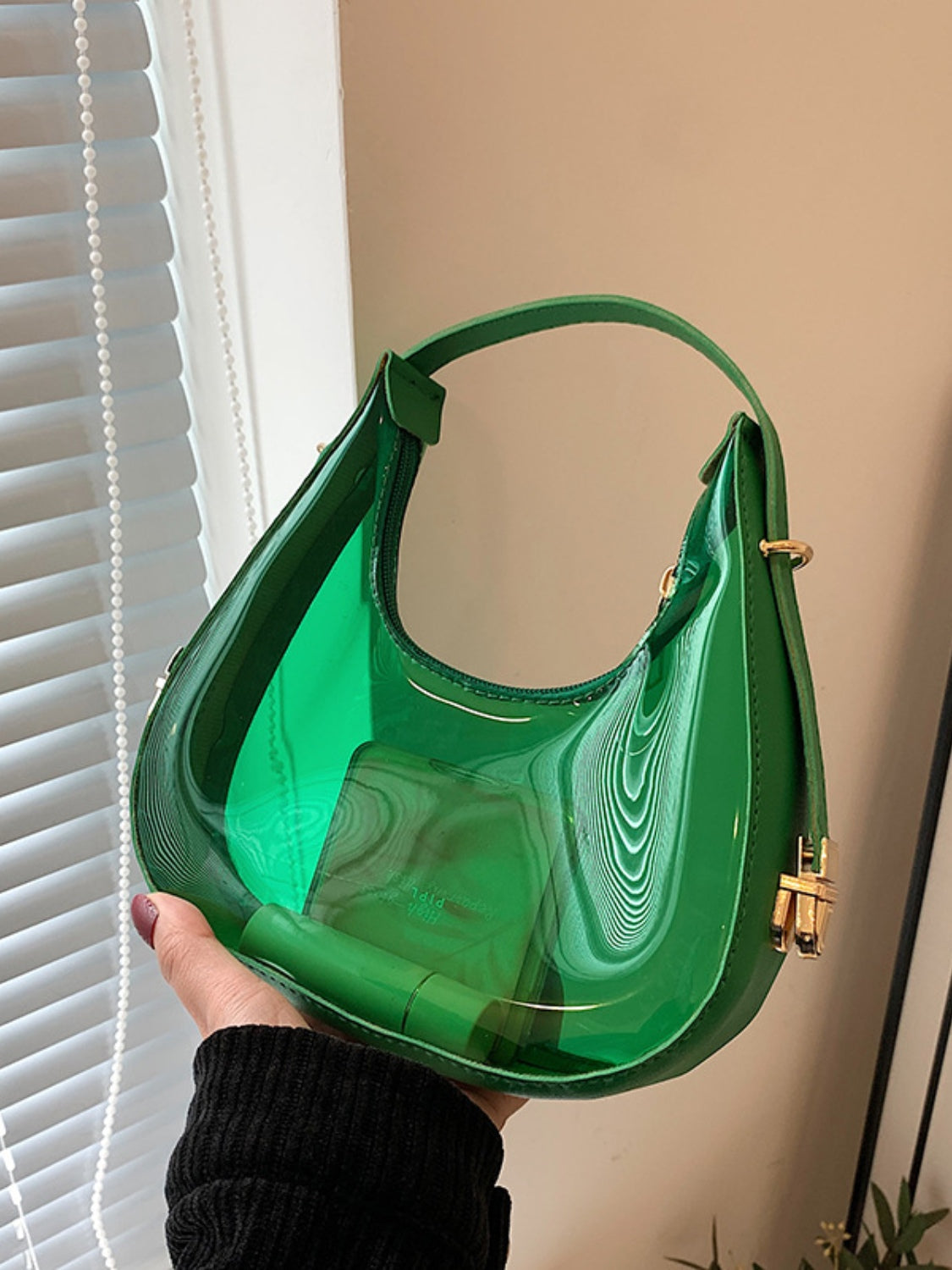 See-Thru PVC Shoulder Bag