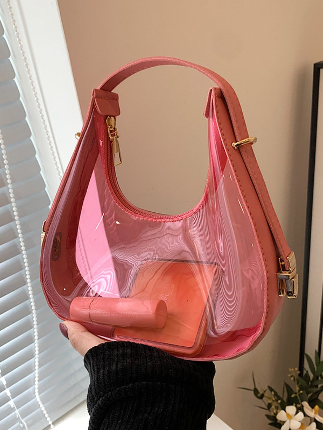 See-Thru PVC Shoulder Bag