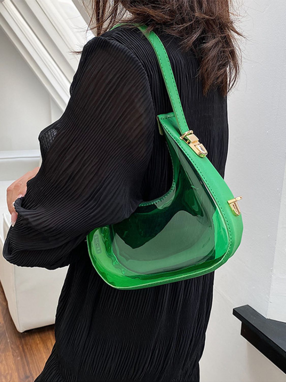 See-Thru PVC Shoulder Bag