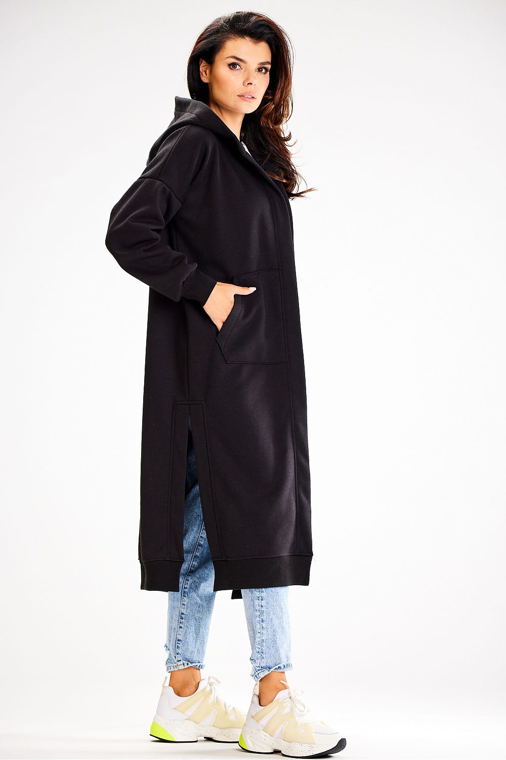 Long Hooded Layer