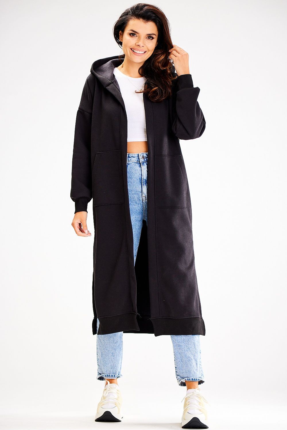 Long Hooded Layer