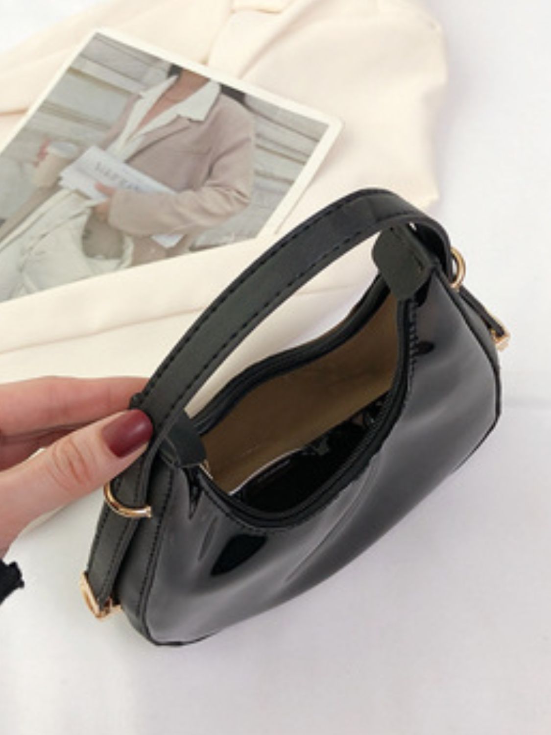 See-Thru PVC Shoulder Bag